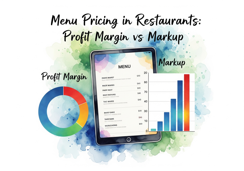 Menu Pricing in Restaurants: Profit Margin vs Markup