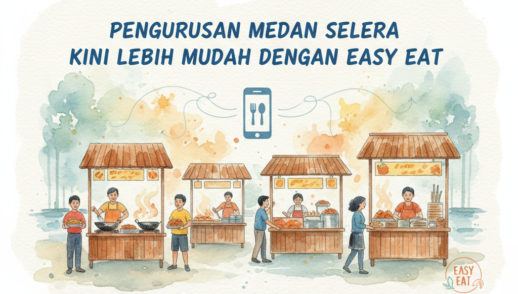 Pengurusan Medan Selera Kini Lebih Mudah dengan EasyEat