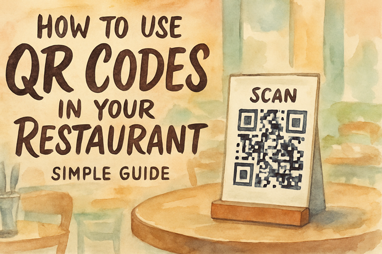 How to Use QR Codes in Your Restaurant: Simple Guide