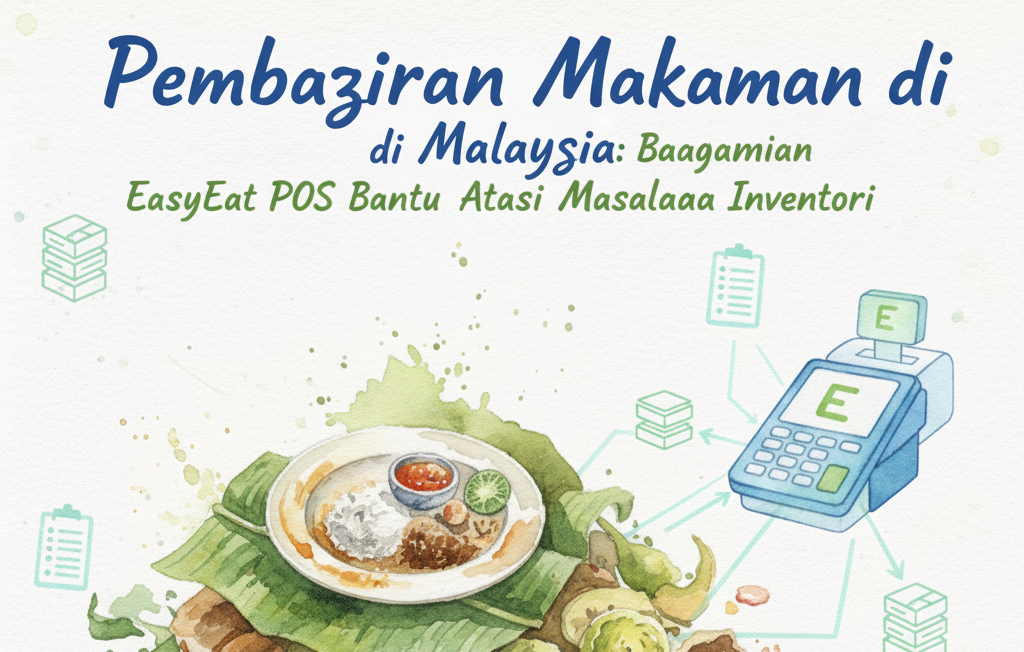 Pembaziran Makanan di Malaysia: Bagaimana EasyEat POS Bantu Atasi Masalah Inventori