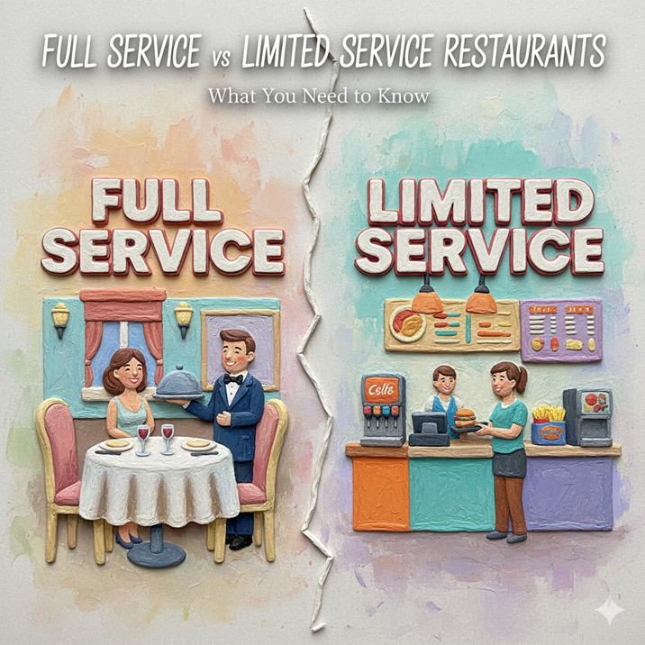 Full Service vs Limited Service Restaurants: What You Need to Know
