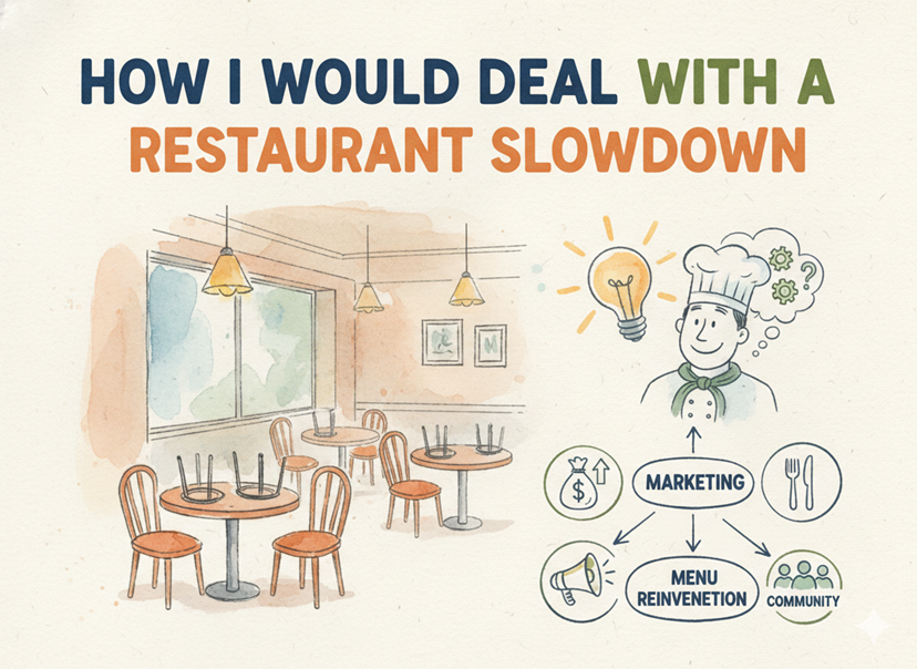 How I Would Deal With a Restaurant Slowdown